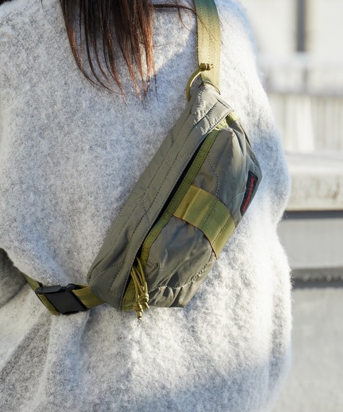 BRIEFING（ブリーフィング） ウエストポーチ QUILTED WALKER ボディ