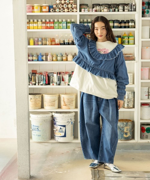 ニコアンド　デニムパンツ 楽天市場】【SALE／50%OFF】[niko and JEANS 2024SS