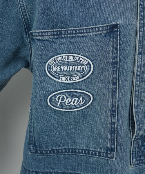 ブラウス シャツ 「PEAS」デニムプルオーバーシャツ レディース GALLARDAGALANTE ブラウス シャツ 「PEAS」デニムプルオーバー