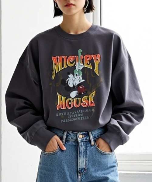 【新品未使用タグ付き】DisneyロックミッキーTシャツ 楽天市場】ディズニー 【Disney】PUNK ミッキー MICKEY TEE GREY