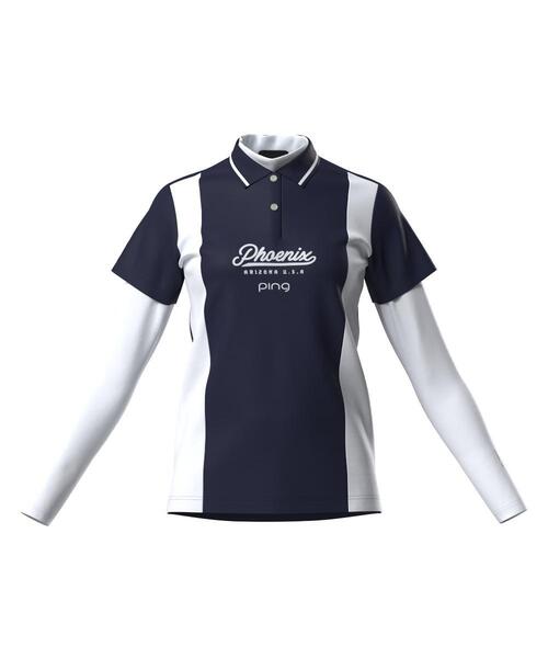 PING（ピン） uvカット ポロシャツ ポロ 「PING APPAREL」鬼カノコ