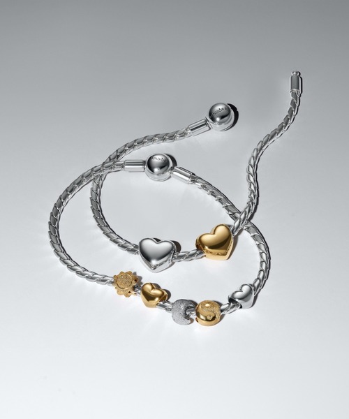 PANDORA（パンドラ） チャーム シルバー ハート ミニチャーム