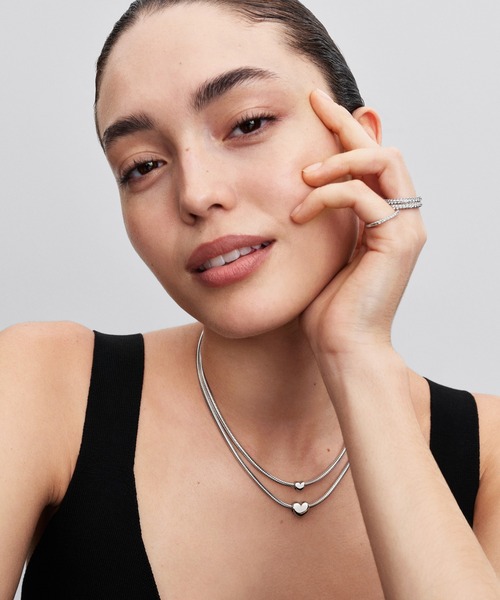 PANDORA（パンドラ） チャーム シルバー ハート ミニチャーム