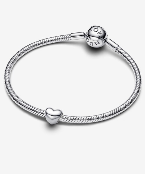 PANDORA（パンドラ） チャーム シルバー ハート ミニチャーム
