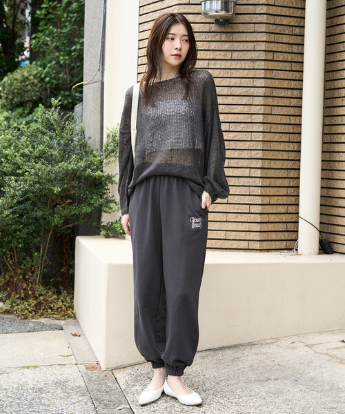 FREAK'S STORE スウェットパンツ ジャージ 限定展開 ロゴ 刺繍 裏毛