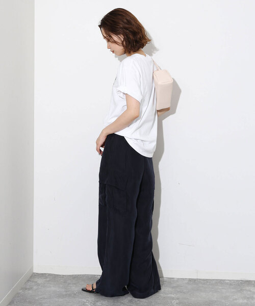 SLOBE IENA（スローブイエナ） 半袖Tシャツ FREE ホワイト レディース