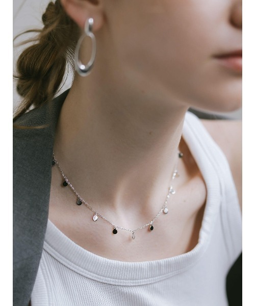 ネックレス ネックレス チョーカー レディース チェーン シルバー925 金属アレルギー　「veliala-nk ヴェリアラ」 レディース メンズ | ブランド登録なし | 01