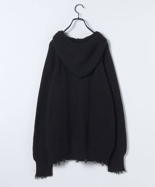 パーカー 5GアゼダブルZIPニットフーディー/602216 レディース | JEANASIS | 20