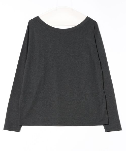 あ*ら様 ヴィンテージスタイルTシャツ グレー/ブラック tシャツ 「Alfred Alex」ヴィンテージ加工ピグメントロゴパッチTシャツ