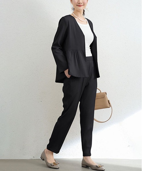 MAISON DE THERESE（メゾン ド テレーズ） セットアップ ノーカラー