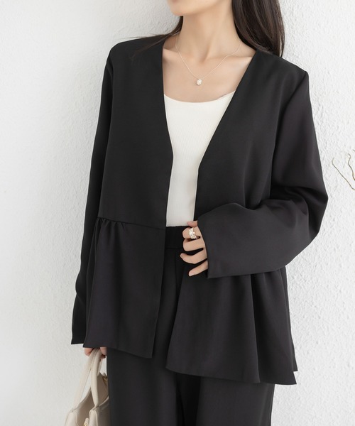 MAISON DE THERESE（メゾン ド テレーズ） セットアップ ノーカラー