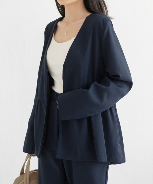 MAISON DE THERESE（メゾン ド テレーズ） セットアップ ノーカラー