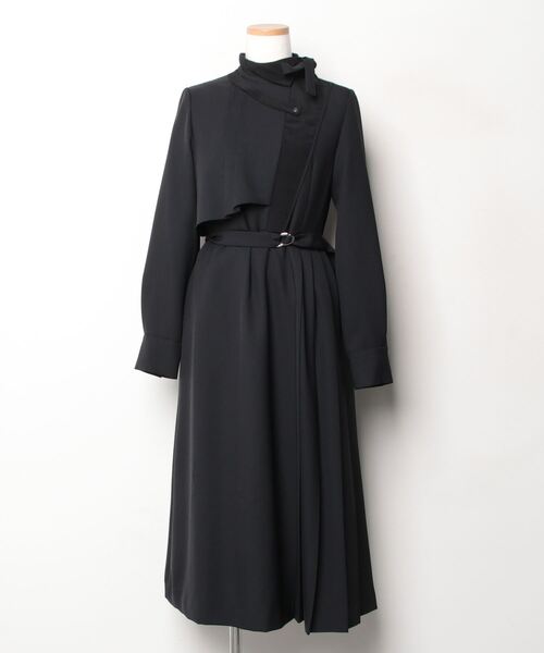 UNITED TOKYO（ユナイテッドトウキョウ） 長袖ワンピース 0 ブラック