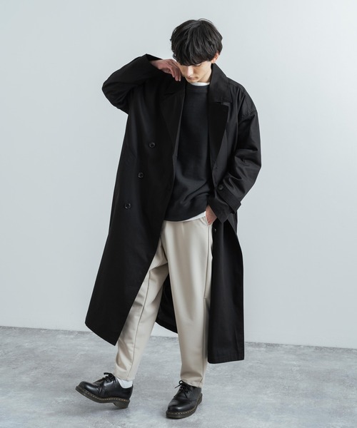 「Rocky Monroe」 「beno」トレンチコート L ベージュ メンズ_画像8