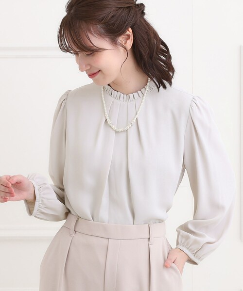 SHOO・LA・RUE（シューラルー） ブラウス シャツ 入学式 卒業式 「洗濯
