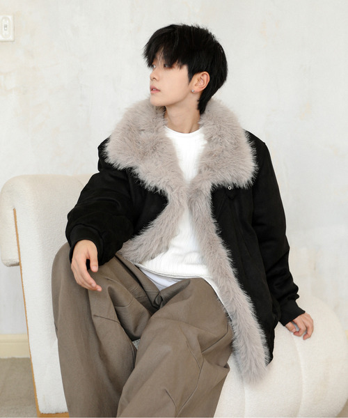 NEOS（KOKUYO） ブルゾン アウター 「neos」オーバーサイズ フェイク