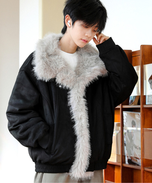 NEOS（KOKUYO） ブルゾン アウター 「neos」オーバーサイズ フェイク