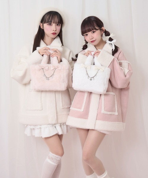 Honey Cinnamon（ハニーシナモン） トートバッグ ダブルリボンエコ