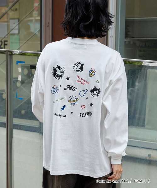 THE FELiX tシャツ 「FELIX」別注 ヴィンテージライク グラフィック