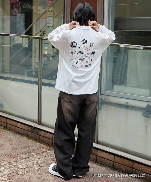 THE FELiX tシャツ 「FELIX」別注 ヴィンテージライク グラフィック