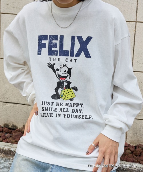 THE FELiX tシャツ 「FELIX」別注 ヴィンテージライク グラフィック