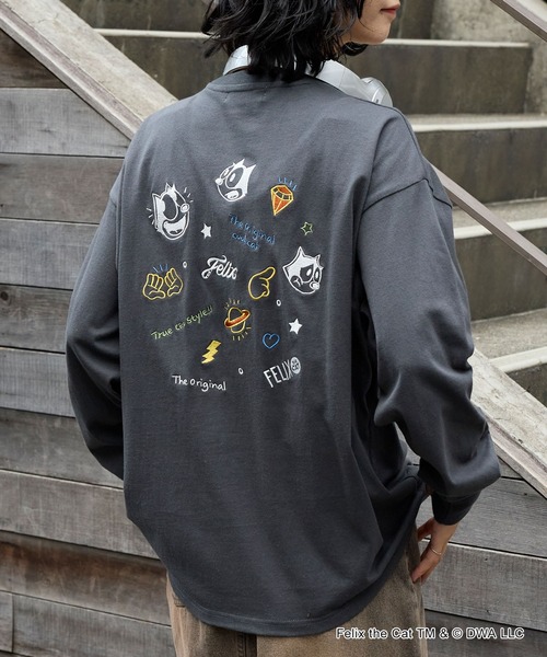 THE FELiX tシャツ 「FELIX」別注 ヴィンテージライク グラフィック