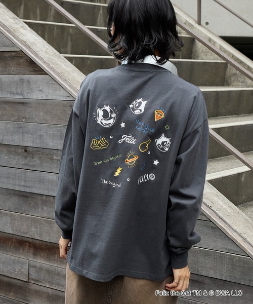 THE FELiX tシャツ 「FELIX」別注 ヴィンテージライク グラフィック