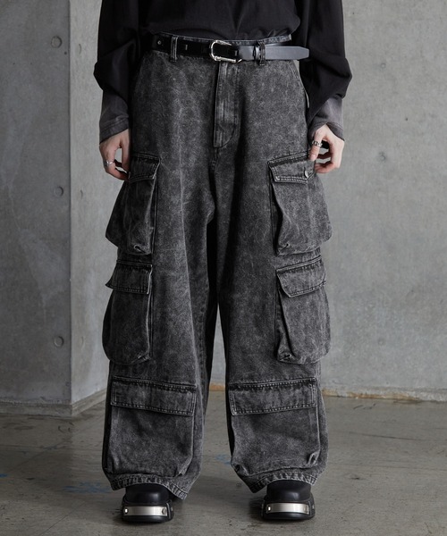 SERACE ワイドパンツ ジーンズ メンズ レディース : ZOZOTOWN Yahoo!店