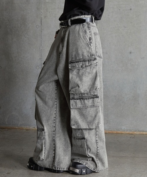 SERACE ワイドパンツ ジーンズ メンズ レディース : ZOZOTOWN Yahoo!店