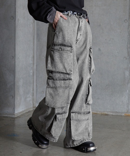 SERACE ワイドパンツ ジーンズ メンズ レディース : ZOZOTOWN Yahoo!店