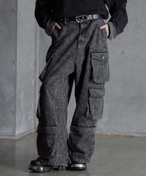 SERACE ワイドパンツ ジーンズ 「SERACE」Super wide vintage denim