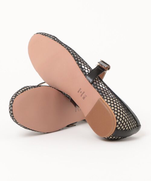 「Scrap Book」 フラットパンプス 37 ブラック レディース_画像3