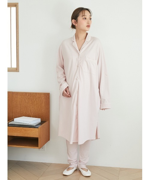 gelato pique（ジェラートピケ） 長袖ワンピース FREE グレー