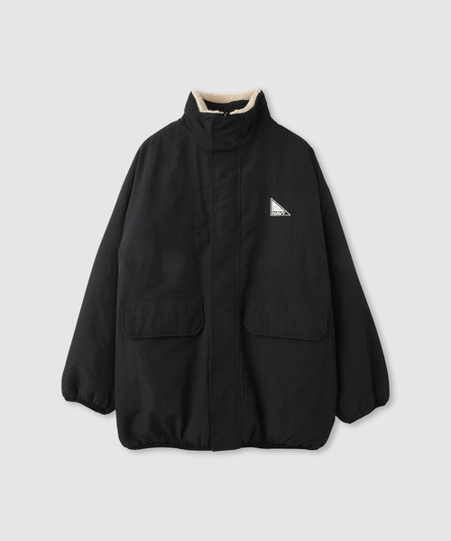 NAVY ブルゾン アウター 裏ボアリバーシブルブルゾン レディース