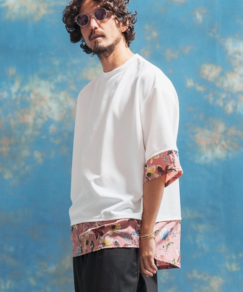 「Jih Nunc」 半袖Tシャツ L ホワイト メンズ_画像3