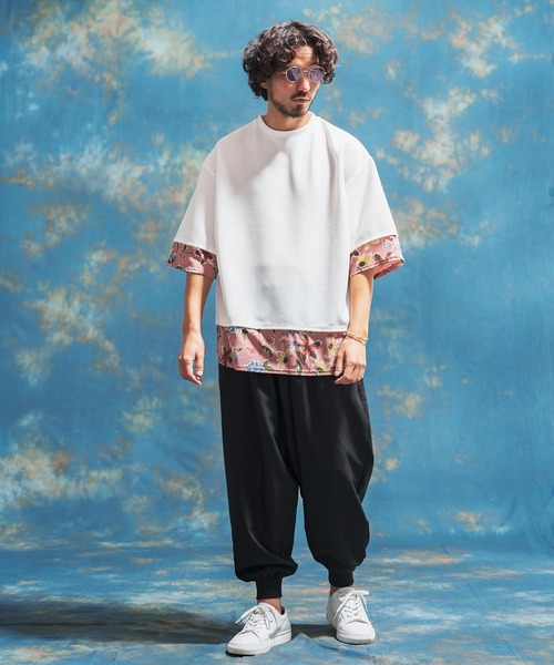 「Jih Nunc」 半袖Tシャツ L ホワイト メンズ_画像6