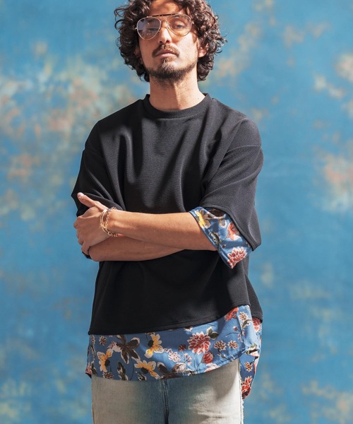 「Jih Nunc」 半袖Tシャツ L ホワイト メンズ_画像8