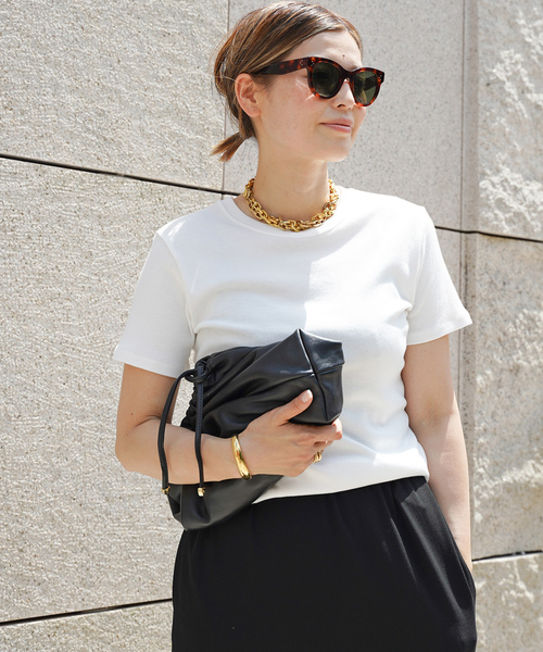 「Deuxieme Classe」 「EVERYDAY I LIKE.」半袖Tシャツ - ブラック レディースの画像