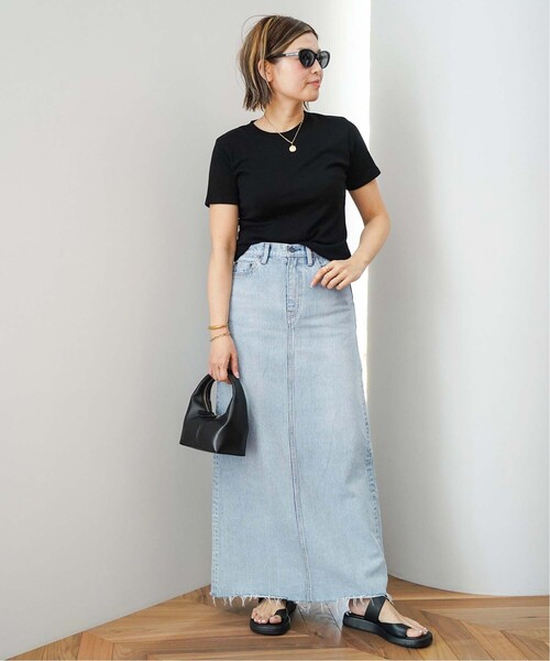 「Deuxieme Classe」 「EVERYDAY I LIKE.」半袖Tシャツ - ブラック レディースの画像