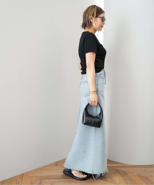 「Deuxieme Classe」 「EVERYDAY I LIKE.」半袖Tシャツ - ブラック レディースの画像