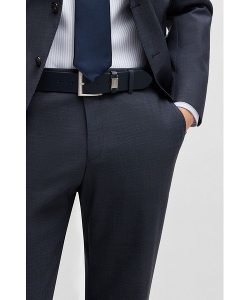 BOSS（HUGO BOSS） パンツ スリムフィット バージンウール スーツ