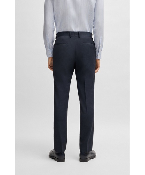 BOSS（HUGO BOSS） パンツ スリムフィット バージンウール スーツ