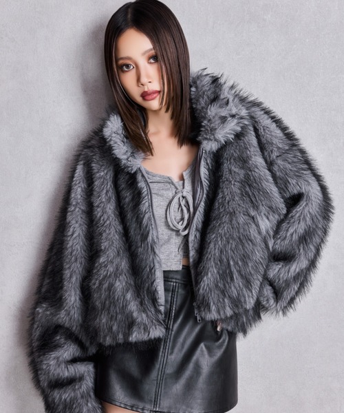 GYDA（ジェイダ） ブルゾン アウター 「ZOZO限定！！」エコファー