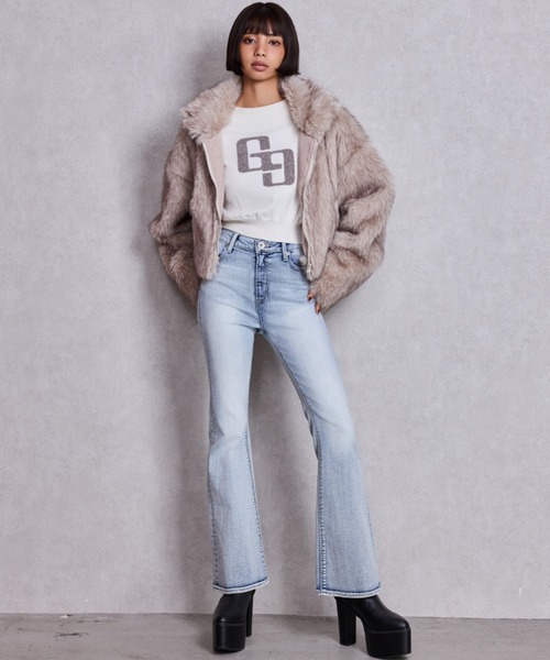 ジェイダ アウター GYDA（ジェイダ） ブルゾン アウター 「ZOZO限定！！」エコファー