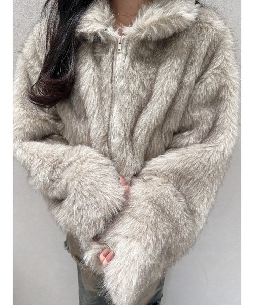 GYDA（ジェイダ） ブルゾン アウター 「ZOZO限定！！」エコファー