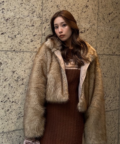 GYDA（ジェイダ） ブルゾン アウター 「ZOZO限定！！」エコファー