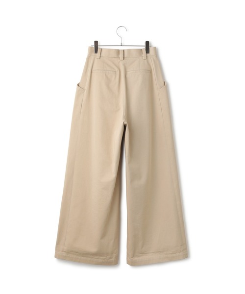 ADAM ET ROPE'（アダムエロペ） チノパン 3タックワイドチノパンツ