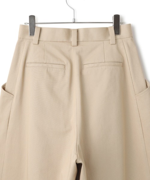 ADAM ET ROPE'（アダムエロペ） チノパン 3タックワイドチノパンツ