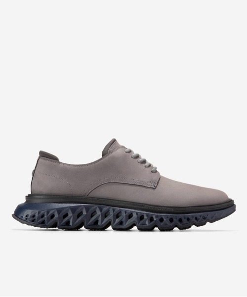 コールハーン グレー レザー スニーカー COLE HAAN（コールハーン） スニーカー 5.ゼログランド プレーントゥ
