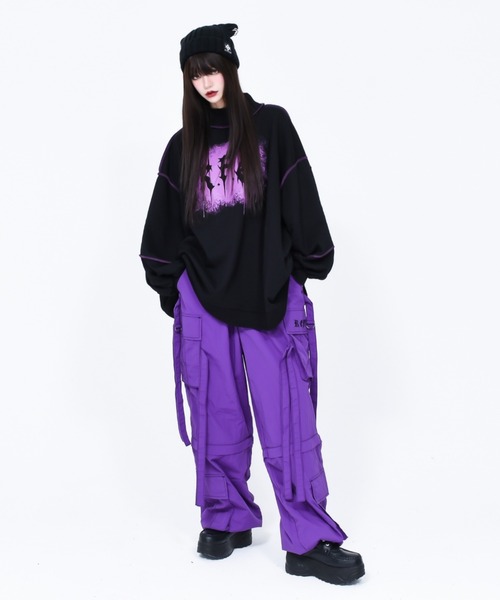 REFLEM（レフレム） スウェットカットソー FREE ブラック レディース